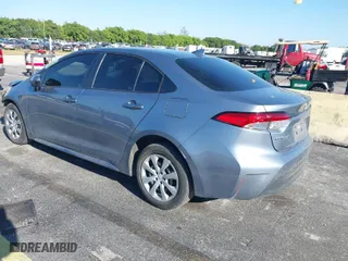 2023 Toyota Corolla LE with VIN 5YFB4MDE1PP078748, listed as a IAAI auction lot 41791383 with 41,490 mi miles. Bid and sale history available at carsss.com. Image 3.