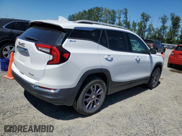 2024 GMC Terrain SLT with VIN 3GKALVEG3RL300909, listed as a Copart auction lot 65032885 with 21,466 mi miles and Clean title. Bid and sale history available at DreamBid. Image 3.
