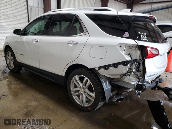 2019 Chevrolet Equinox Premier with VIN 2GNAXYEX4K6154698, listed as a Copart auction lot 48038335 with 113,286 mi miles and Salvage Title. Bid and sale history available at carsss.com. Image 2.