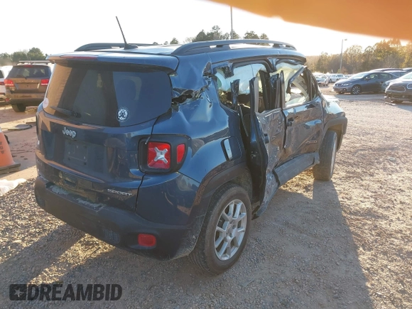 2021 Jeep Renegade Jeepster with VIN ZACNJDAB3MPM12310, listed as a IAAI auction lot 40997587 with 125,165 mi miles and . Bid and sale history available at DreamBid. Image 4.