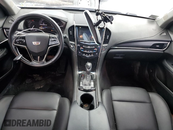 2017 Cadillac ATS Sedan RWD with VIN 1G6AA5RX8H0170927, listed as a Copart auction lot 51227995 with 55,694 mi miles and Salvage Title. Bid and sale history available at carsss.com. Image 8.