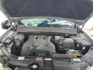 2007 Hyundai Santa Fe GLS with VIN 5NMSG13D67H124714, listed as a Copart auction lot 51256115 with 111,609 mi miles and Salvage Title. Bid and sale history available at carsss.com. Image 12.