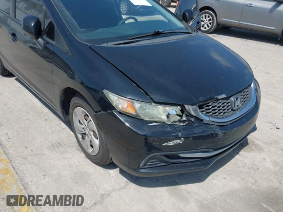 2013 Honda Civic LX with VIN 19XFB2F56DE077181, listed as a IAAI auction lot 42121707 with 159,899 mi miles and . Bid and sale history available at DreamBid. Image 6.