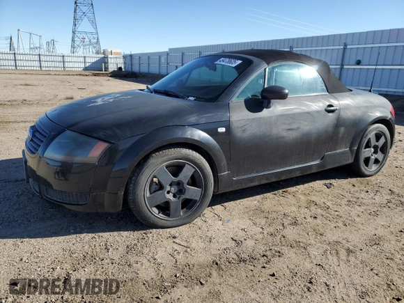 2001 Audi TT with VIN TRUTX28N011016074, listed as a Copart auction lot 49478605 with 120,715 mi miles and Salvage title. Bid and sale history available at DreamBid. Image 1.