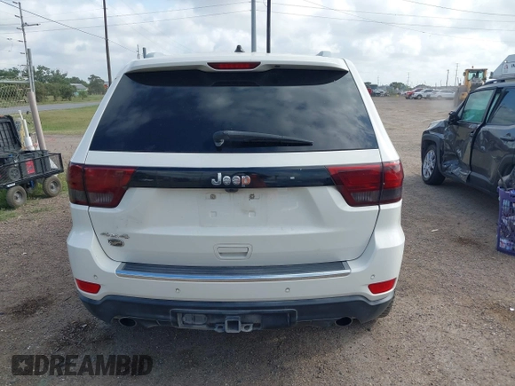 2011 Jeep Grand Cherokee Overland Summit with VIN 1J4RR6GT9BC586712, listed as a IAAI auction lot 42427655 with 157,549 mi miles and . Bid and sale history available at DreamBid. Image 17.