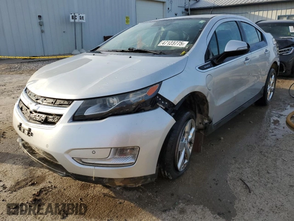 2012 Chevrolet Volt with VIN 1G1RD6E41CU113374, listed as a Copart auction lot 47123775 with 144,047 mi miles and Salvage Title. Bid and sale history available at carsss.com. Image 1.