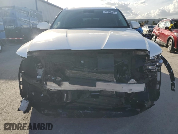 2021 Genesis GV80 with VIN KMUHB4SB2MU062837, listed as a Copart auction lot 79848464 with 61,294 mi miles and Salvage title. Bid and sale history available at DreamBid. Image 5.