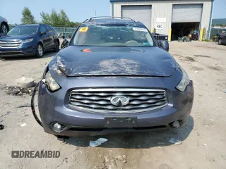 2010 Infiniti FX35 with VIN JN8AS1MW6AM853746, listed as a Copart auction lot 71623434 with 0 mi miles and Salvage Title. Bid and sale history available at carsss.com. Image 5.