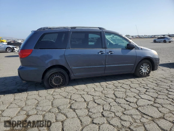 2006 Toyota Sienna CE with VIN 5TDZA23C06S529475, listed as a Copart auction lot 55366095 with 202,745 mi miles and Clean Title. Bid and sale history available at carsss.com. Image 3.