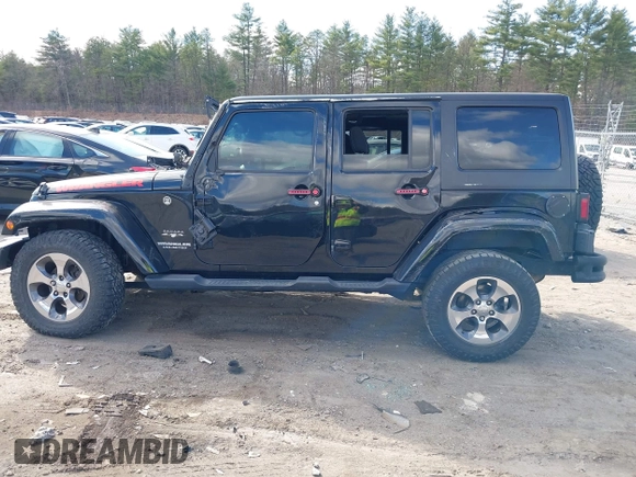 2017 Jeep Wrangler Unlimited Sahara with VIN 1C4BJWEG8HL711566, listed as a IAAI auction lot 42047290 with 147,789 mi miles and . Bid and sale history available at DreamBid. Image 15.