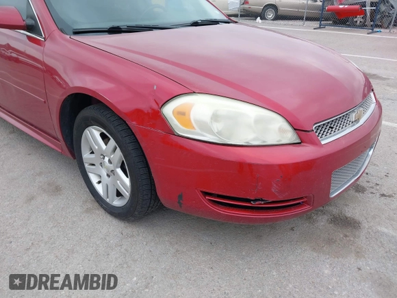 2014 Chevrolet Impala LT with VIN 2G1WB5E36E1189486, listed as a IAAI auction lot 42004781 with 154,837 mi miles and . Bid and sale history available at DreamBid. Image 14.