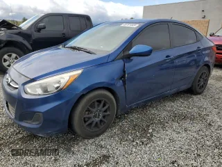 2015 Hyundai Accent GLS with VIN KMHCT4AE3FU927447, listed as a Copart auction lot 48781445 with 142,161 mi miles and Salvage Title. Bid and sale history available at carsss.com. Image 1.