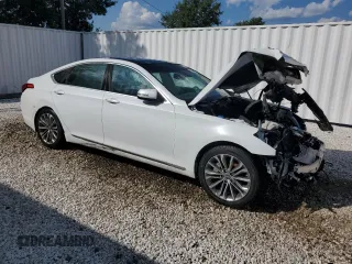 2015 Hyundai Genesis 3.8L with VIN KMHGN4JE2FU046833, listed as a Copart auction lot 65917254 with 78,374 mi miles and Clean Title. Bid and sale history available at carsss.com. Image 4.