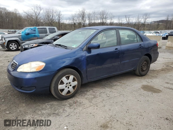 2008 Toyota Corolla CE with VIN 2T1BR32E38C880797, listed as a Copart auction lot 53480615 with 199,020 mi miles and Clean Title. Bid and sale history available at DreamBid. Image 1.