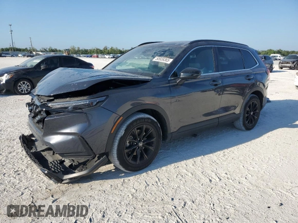 2023 Honda CR-V Sport with VIN 5J6RS6H5XPL001101, listed as a Copart auction lot 50939365 with 47,696 mi miles and Salvage Title. Bid and sale history available at DreamBid. Image 1.