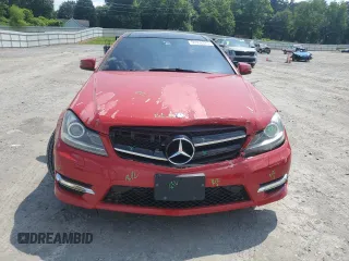 2012 Mercedes-Benz C 250 with VIN WDDGJ4HB4CF780942, listed as a Copart auction lot 59398325 with 155,955 mi miles and Salvage title. Bid and sale history available at DreamBid. Image 5.