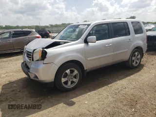 2014 Honda Pilot EX-L with VIN 5FNYF4H74EB042593, listed as a Copart auction lot 54167954 with 242,061 mi miles and Salvage title. Bid and sale history available at DreamBid. Image 1.