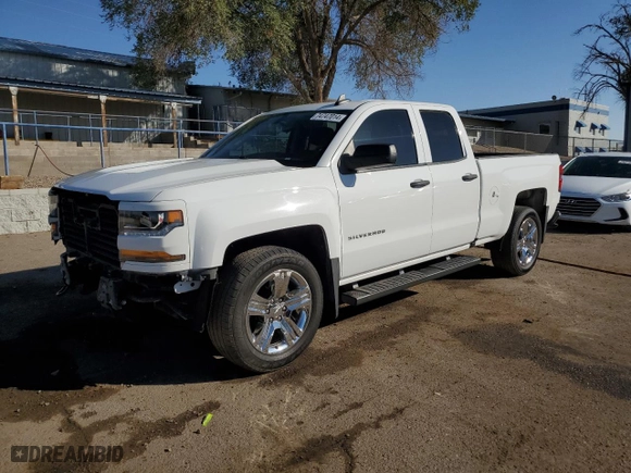 2018 Chevrolet Silverado 1500 Custom with VIN 1GCRCPEH9JZ335373, listed as a Copart auction lot 74747014 with 66,536 mi miles and Salvage Title. Bid and sale history available at carsss.com. Image 1.