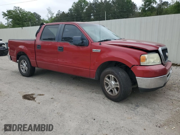 2008 Ford F-150 XL with VIN 1FTRW12W68KC50324, listed as a Copart auction lot 51295895 with 341,067 mi miles and Salvage Title. Bid and sale history available at carsss.com. Image 4.