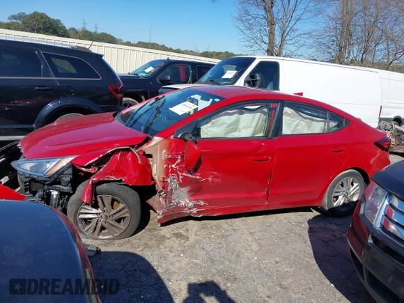 2020 Hyundai Elantra SEL z VIN 5NPD84LF3LH538619, wystawiony jako IAAI lot #41810136 z przebiegiem 109 745 mil mil oraz . Historia ofert i sprzedaży dostępna na DreamBid. Obrazek 14.