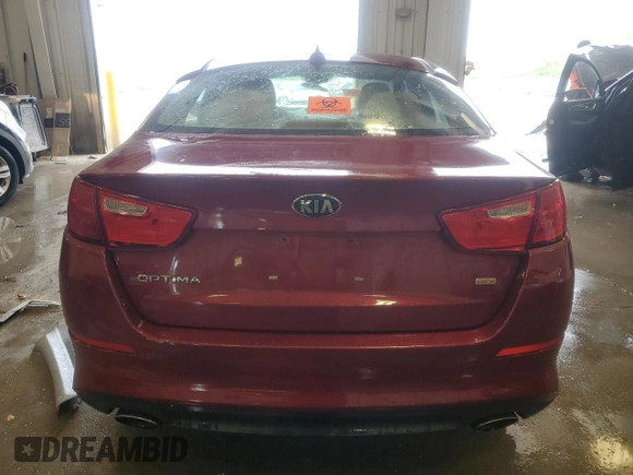 2015 Kia Optima LX with VIN 5XXGM4A72FG515417, listed as a Copart auction lot 59736425 with 96,281 mi miles and Non repairable. Bid and sale history available at DreamBid. Image 6.