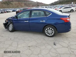 2019 Nissan Sentra SV with VIN 3N1AB7APXKY309389, listed as a Copart auction lot 78387194 with 55,669 mi miles and Salvage Title. Bid and sale history available at carsss.com. Image 2.