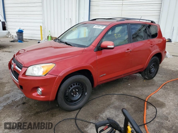 2010 Toyota RAV4 Limited with VIN 2T3YF4DV6AW041678, listed as a Copart auction lot 43366725 with Not provided miles and Salvage title. Bid and sale history available at DreamBid. Image 1.