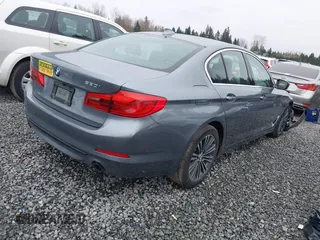 2018 BMW 5 Series 530i xDrive with VIN WBAJA7C54JWA72657, listed as a IAAI auction lot 41821105 with 48,033 mi miles. Bid and sale history available at carsss.com. Image 4.