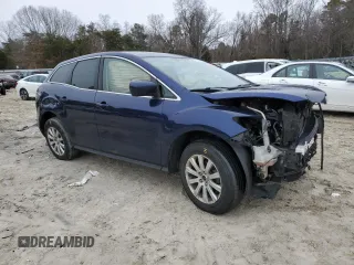 2011 Mazda CX-7 i Sport with VIN JM3ER2BM4B0366383, listed as a Copart auction lot 46000395 with 184,030 mi miles and Salvage Title. Bid and sale history available at carsss.com. Image 4.