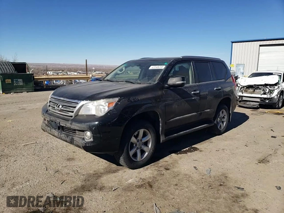 2013 Lexus GX 460 with VIN JTJBM7FX6D5055679, listed as a Copart auction lot 42048255 with 110,491 mi miles and Salvage title. Bid and sale history available at DreamBid. Image 11.