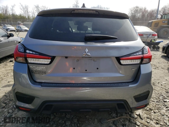 2022 Mitsubishi Outlander SE with VIN JA4APVAU4NU007395, listed as a Copart auction lot 48576865 with 66,202 mi miles and Salvage title. Bid and sale history available at DreamBid. Image 6.