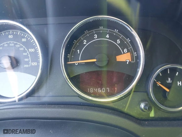 2016 Jeep Compass High Altitude Edition with VIN 1C4NJCEA4GD769268, listed as a IAAI auction lot 40985294 with 184,607 mi miles. Bid and sale history available at carsss.com. Image 7.