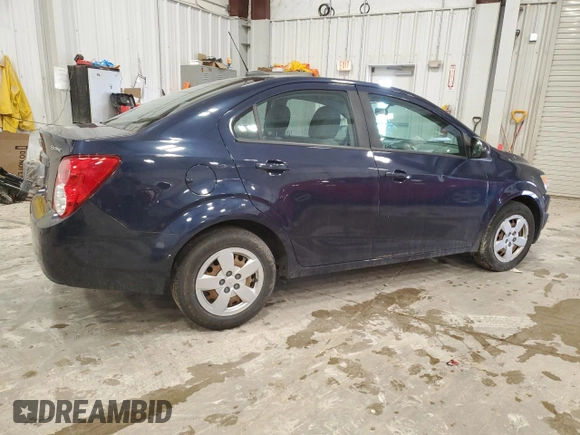 2015 Chevrolet Sonic LS with VIN 1G1JA5SH3F4169599, listed as a Copart auction lot 47917295 with 102,633 mi miles and Non repairable. Bid and sale history available at DreamBid. Image 3.