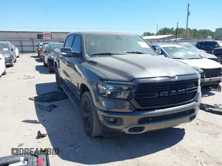2020 Ram 1500 Big Horn with VIN 1C6SRFFT7LN234816, listed as a IAAI auction lot 41816862 with 104,120 mi miles. Bid and sale history available at carsss.com. Image 1.