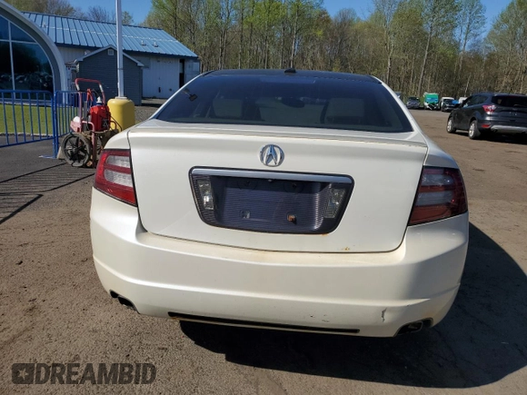 2008 Acura TL with VIN 19UUA66208A036059, listed as a Copart auction lot 54243235 with 201,022 mi miles and Clean Title. Bid and sale history available at carsss.com. Image 6.