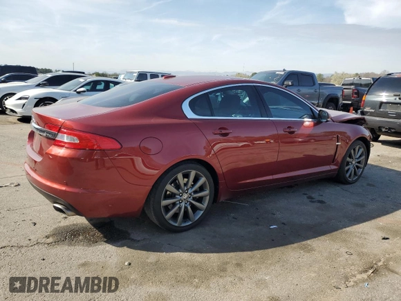 2010 Jaguar XF Premium Luxury with VIN SAJWA0GB9ALR77234, listed as a Copart auction lot 48592735 with 141,164 mi miles and Salvage Title. Bid and sale history available at carsss.com. Image 3.