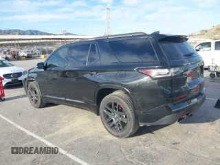 2019 Chevrolet Traverse Premier with VIN 1GNERKKW2KJ243838, listed as a IAAI auction lot 41830336 with 109,087 mi miles. Bid and sale history available at carsss.com. Image 3.