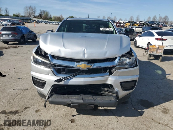 2016 Chevrolet Colorado 2WD WT with VIN 1GCGSBEA0G1119368, listed as a Copart auction lot 50881705 with 93,614 mi miles and Salvage title. Bid and sale history available at DreamBid. Image 5.