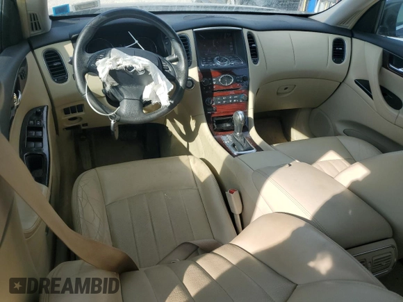 2017 Infiniti QX50 with VIN JN1BJ0RR6HM400773, listed as a Copart auction lot 71645864 with 104,987 mi miles and Salvage Title. Bid and sale history available at carsss.com. Image 8.