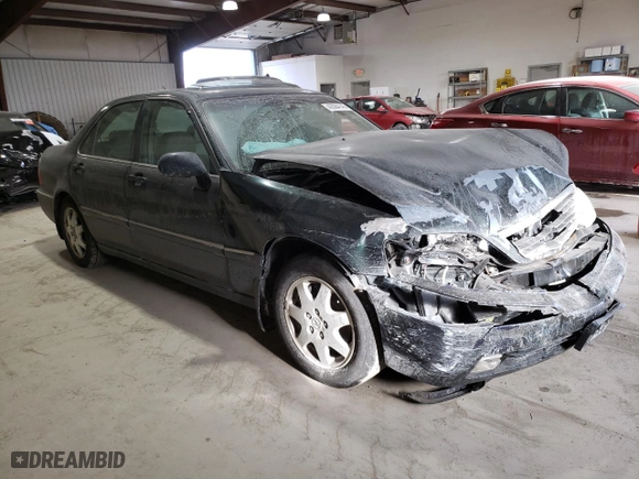 2002 Acura RL with VIN JH4KA96572C001918, listed as a Copart auction lot 42084145 with 169,233 mi miles and Salvage Title. Bid and sale history available at carsss.com. Image 4.