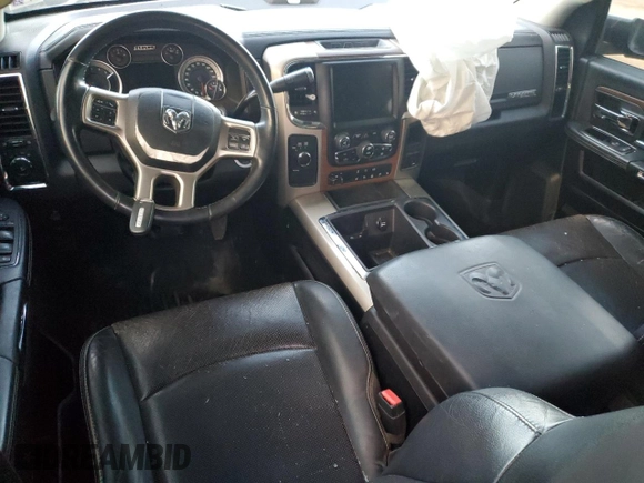 2013 Ram 3500 Laramie with VIN 3C63RRMLXDG608757, listed as a Copart auction lot 87362024 with 0 mi miles and Salvage Title. Bid and sale history available at carsss.com. Image 8.