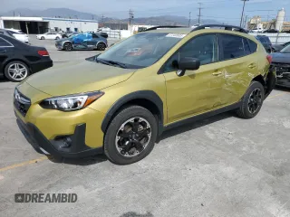2023 Subaru Crosstrek with VIN JF2GTABC7PH206061, listed as a Copart auction lot 57340605 with 34,819 mi miles and Salvage title. Bid and sale history available at DreamBid. Image 1.