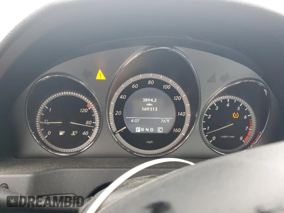 2010 Mercedes-Benz C 300 Sport with VIN WDDGF5EB2AR123709, listed as a Copart auction lot 59733415 with 169,313 mi miles and Salvage title. Bid and sale history available at DreamBid. Image 9.