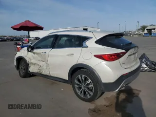 2019 Infiniti QX30 LUXE with VIN SJKCH5CR5KA004777, listed as a Copart auction lot 48588875 with 141,230 mi miles and Salvage Title. Bid and sale history available at carsss.com. Image 2.