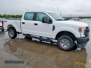 2021 Ford Super Duty F-250 SRW XL with VIN 1FT7W2B67MEC08881, listed as a Copart auction lot 51987235 with 60,528 mi miles and Salvage Title. Bid and sale history available at carsss.com. Image 4.