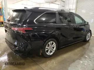 2023 Toyota Sienna XSE with VIN 5TDDSKFC6PS098273, listed as a Copart auction lot 52543255 with 27,091 mi miles and Salvage title. Bid and sale history available at DreamBid. Image 3.