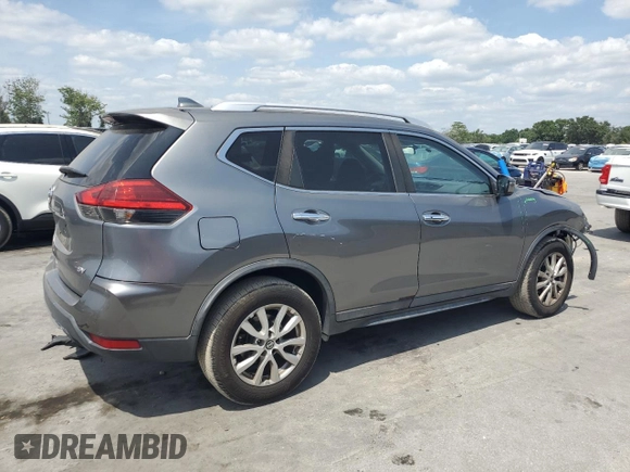 2017 Nissan Rogue SV with VIN KNMAT2MT0HP530855, listed as a Copart auction lot 54010415 with 87,443 mi miles and Salvage Title. Bid and sale history available at carsss.com. Image 3.