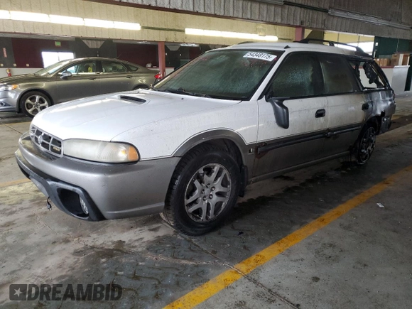 1997 Subaru Legacy Outback with VIN 4S3BG6856V6626390, listed as a Copart auction lot 54348175 with Not provided miles and Salvage title. Bid and sale history available at DreamBid. Image 1.