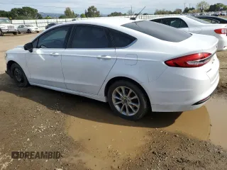 2017 Ford Fusion SE with VIN 3FA6P0HD9HR180285, listed as a Copart auction lot 50010175 with 111,392 mi miles and Salvage Title. Bid and sale history available at carsss.com. Image 2.