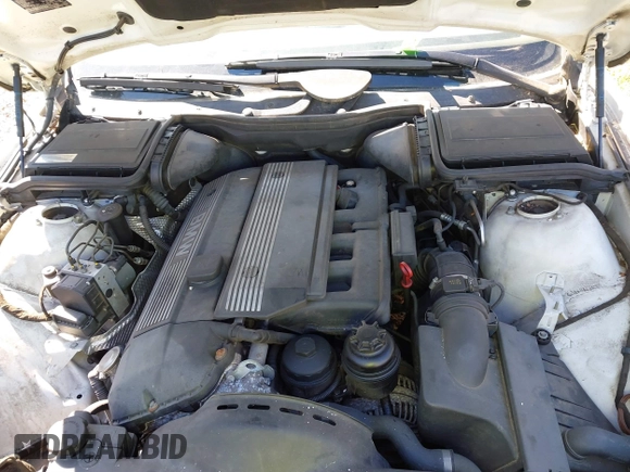 2003 BMW 5 Series 530iA with VIN WBADT63453CK37707, listed as a IAAI auction lot 41897124 with 1 mi miles. Bid and sale history available at carsss.com. Image 10.